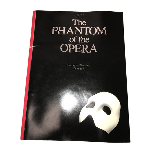 The Phantom Of the Opera Pantages Theatre Toronto Book & 2 Theatre Programs - Picture 2 of 16